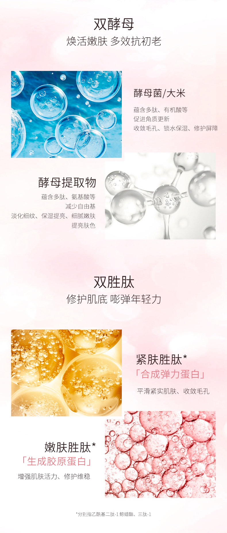 克丽缇娜胜肽多效酵母水120ml产品成分