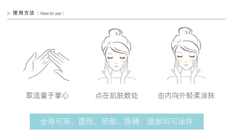 润妮秀胎盘防晒霜50ml使用方法