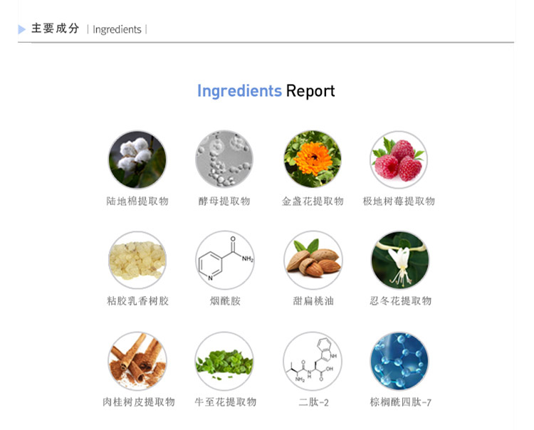 润妮秀多肽霜50ml成分说明