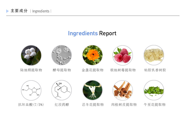 润妮秀VC脸部精华素成分介绍
