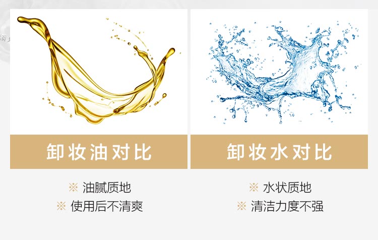 DEVOTE卸妆凝胶100ml产品对比